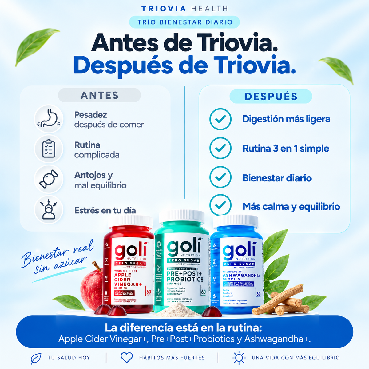 Trío Bienestar Diario
